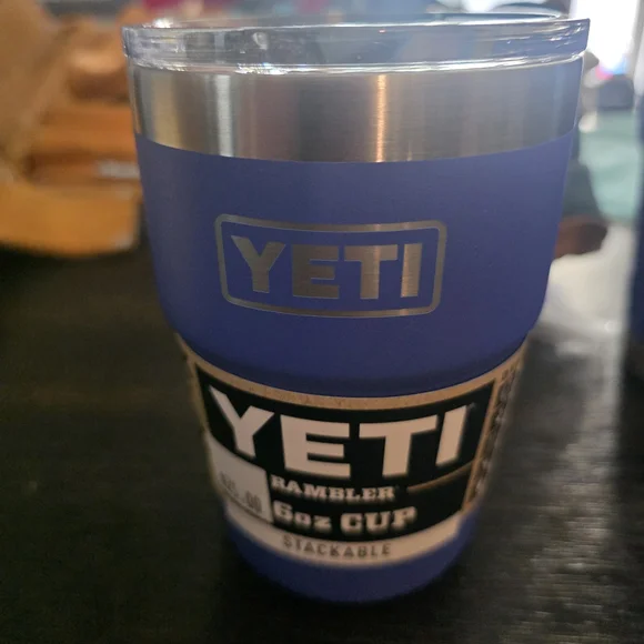 YETI Rambler 10 oz Blue Cup - Picture 1 of 2
